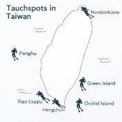 Tauchspots in Taiwan